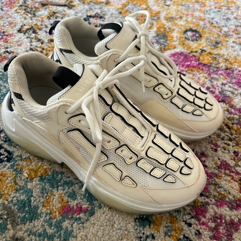 AMIRI Off-White Chunky Sneakers
